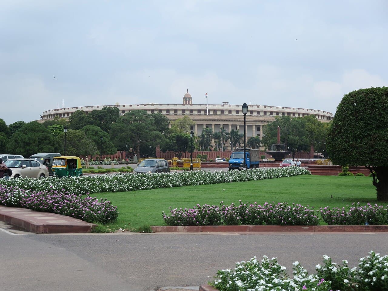 Sansad Bhavan Parliament building in New Delhi